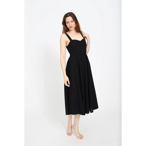 ROMANCE dress - fekete