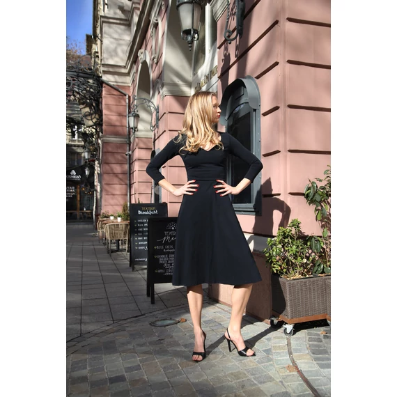 MUSE dress - fekete
