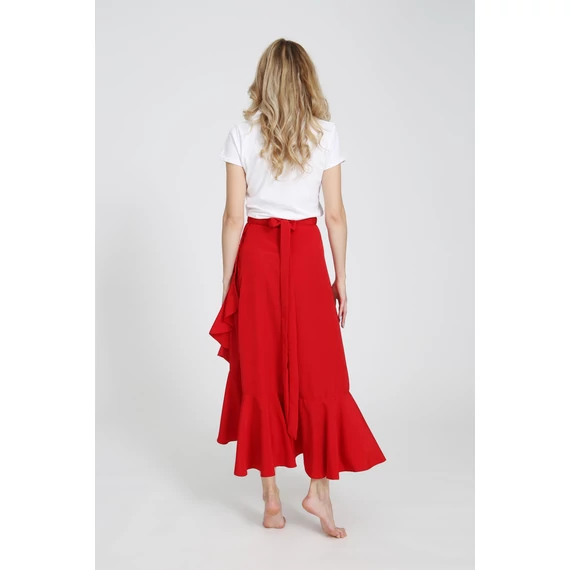 FRILL SKIRT - púder