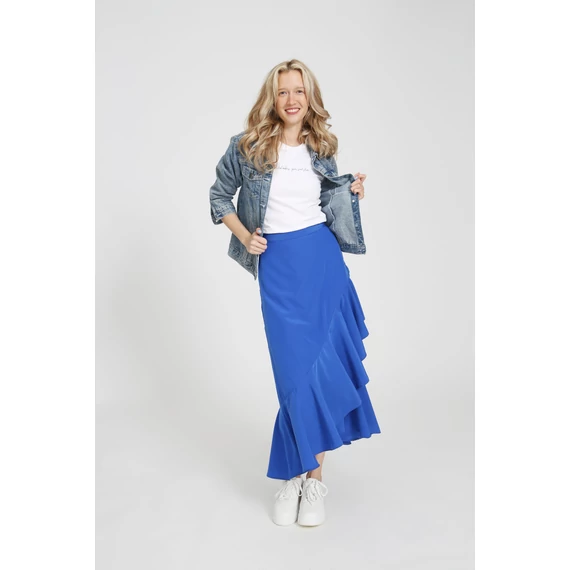 FRILL SKIRT - púder