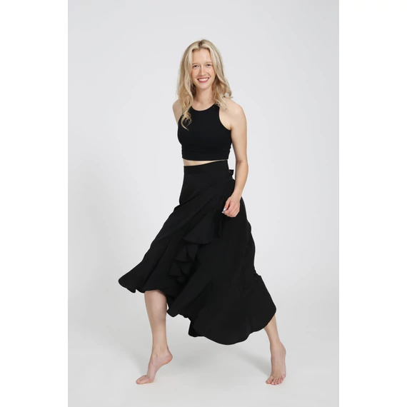 FRILL SKIRT - púder