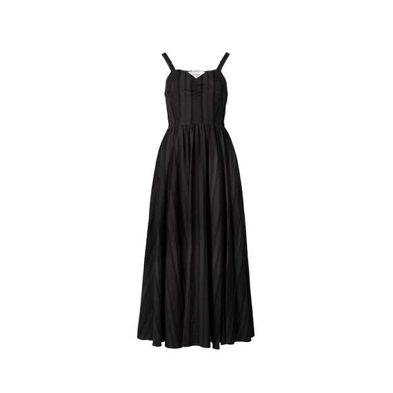 THE SUMMER DRESS TEXTURED BLACK 